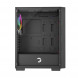 GAMEPOWER FLEX 4xARGB BLACK GAMING KASA