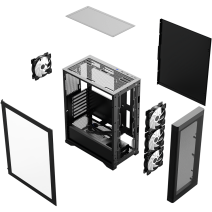 FRISBY FC-9480G 600W 80+ BRONZE 4X RGB MESH GAMING