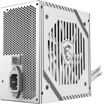 MSI MAG A650BNL WHITE 650W 80+ BRONZE POWER SUPPLY