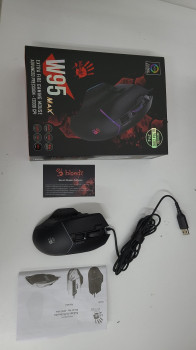 BLOODY W95 MAX SPORTS BLACK 10K CPI OPTIK (OUTLET)