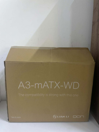 Lian Li Dan Case A3 Beyaz Ahşap M-ATX Mini(OUTLET)